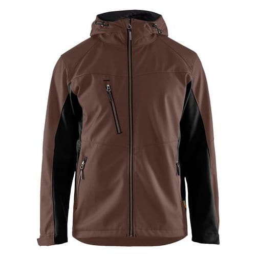 Veste de travail softshell à capuche Blåkläder Manutan fr