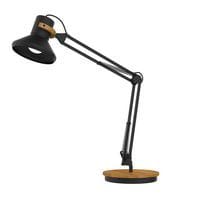 Lampe De Bureau Led Bambou Prise Europe Unilux Manutan Fr