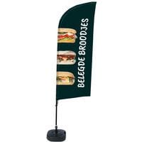 Beach flag base remplissable Sandwichs Néerlandais Showdown Displays