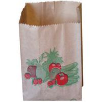 Sac à fruits et légumes kraft brun Manutan fr