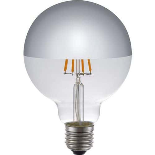 Ampoule filament LED E27 décorative à tête miroir SPL Manutan fr