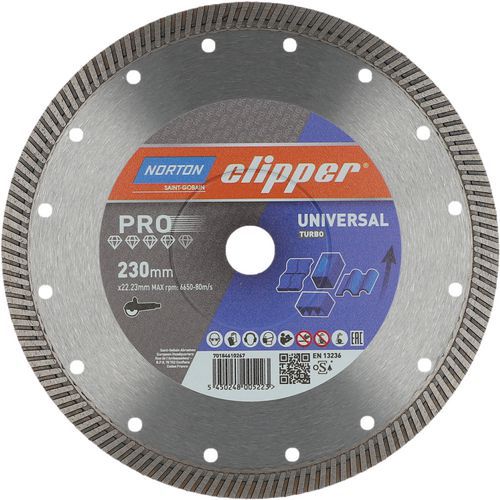 Disque Diamant Pro Universal Turbo Clipper Manutan Fr