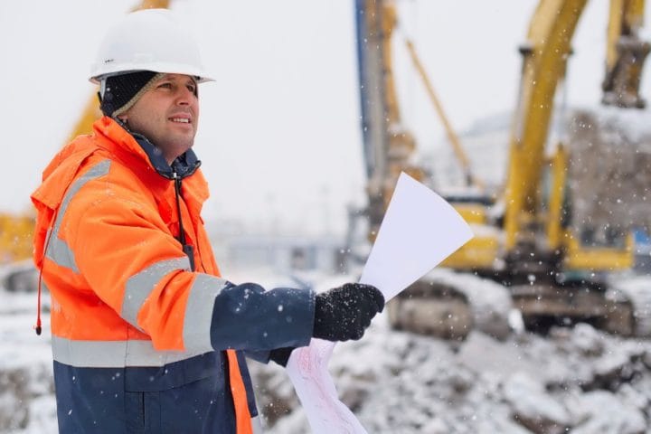 travailler dans le froid