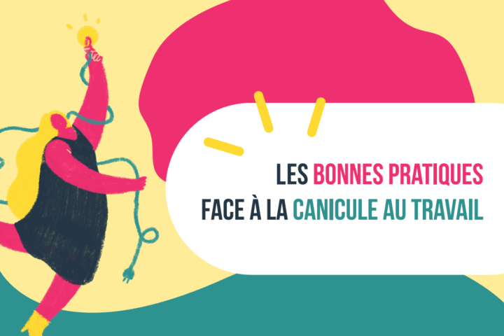 Infographie : Les bonnes pratiques face à la canicule au travail