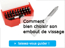 guide d'achat pour choisir le bon embout de vissage