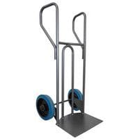 Diable acier incurve poignees fermees grande pelle fixe 250kg Stockman