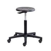 Tabouret Ergodyn assise réglable basse sur roulettes - Sofame