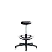 Tabouret ERGOLINE haut patins et repose-pieds polyamide - Sofame