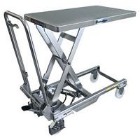 Table élévatrice mobile acier inoxydable - Force 150 à 250 kg