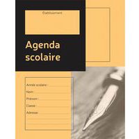 Agenda scolaire - Le dauphin