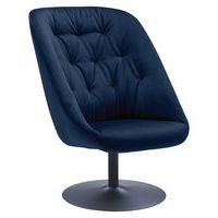 Fauteuil pivotant Turn pied noir Paperflow