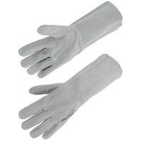 Gants soudeur cuir tout croûte de bovin - Manchette 15 cm - Prosur