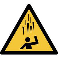 Panneau pictogramme Chute De Stalactites - Djois Made By Tarifold