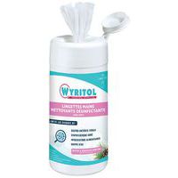 Wyritol 100 lingettes mains désinfectantes - Lot de 12 boîtes