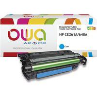 Toner remanufacturé HP CE261A - OWA