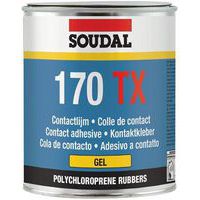 Colle contact néoprène 170 TX Gel 750 ml - Soudal