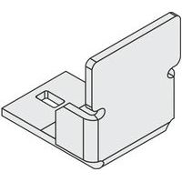 Butée pour rails à galets - avec rebord - Bito