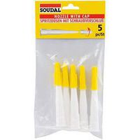 Sachet de 5 canules bouchons standards - Soudal