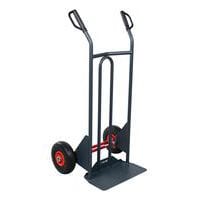 Diable ergonomique en acier 350 kg  - Roue increvable