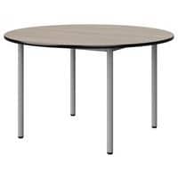 Table Malibu Ø 120cm - stratifié chant surmoulé - Manutan Expert