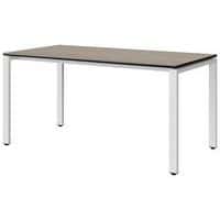 Table Malibu 160x80 cm pieds soudés stratifié chant surmoulé Manutan Expert