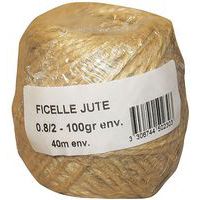 Ficelle Jute 0.8/2 100G S/Film - Divers