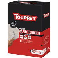 Enduit Rebouch. Rapid Poudre 1Kg+Spatu - Toupret