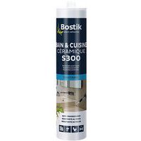 Mastic Bain Cuisine Ceramiques300Blan - Bostik