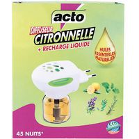 Acto Diffuseur Electrique Citronnelle - Acto