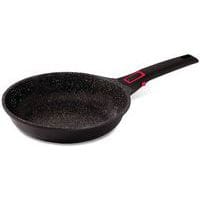 Poele 24Cm Manche Granit Pro Noir - Baumalu