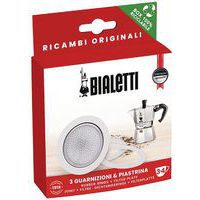 3 Joints 1 Filtre Pour 12T Moka - Bialetti