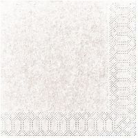 Serv. Ouate 33X33Cm 3Plis X20 Blanc - Duni