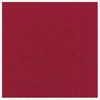 Serv. Ouate 33X33Cm 3Plis X20 Bordeaux - Duni