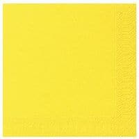 Serv. Ouate 33X33Cm 3Plis X20 Jaune - Duni