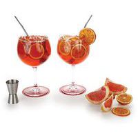 Set Vap Cocktail 2 Pailles Doseur - Vinolem