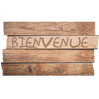 Tapis Boston Planche Bienvenue 40X70 - Idmat