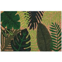 Tapis Coco Naturel 40X60Cm Jungle - Idmat