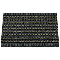 Tapis Solido Bi Bande 40X60Cm Mar/Noir - Idmat