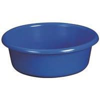 Cuvette Ronde 6.5L Ø36X12Cm Bleu - Aluminium Et Plastiq