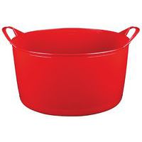 Panier Souple Multi Usages 15L Rouge - Aluminium Et Plastiq