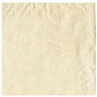 Serviette 40X40Cm 3Plis Blanc X20 - Weekend