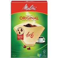 Filtre Cornet Papier Bte40 Brun    1X6 - Melitta