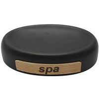 Porte Savon Spa Ceramique Noir - Msv