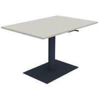 Table Mano rectangulaire hauteur réglable plateau stratifié ABS Mobidecor