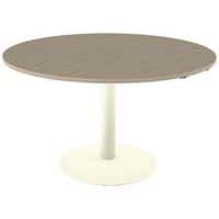 Table Mano ronde hauteur réglable plateau stratifié ABS Mobidecor