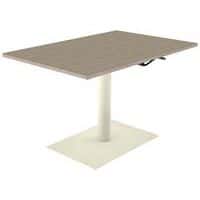 Table Mano rectangulaire hauteur réglable plateau stratifié alaisé Mobidecor