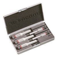 Coffret de 5 tournevis Micro-Tech® Fente - Pozidriv®