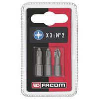 Jeux de 3 embouts ED pour vis POZIDRIV® - Facom