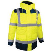 Veste parka jaune amovible a manches longues amovibles 4x1 - Singer Safety