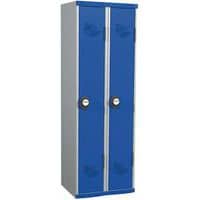 Vestiaire 2 colonnes Seamline Optimum® Largeur 300 mm sur socle- Acial